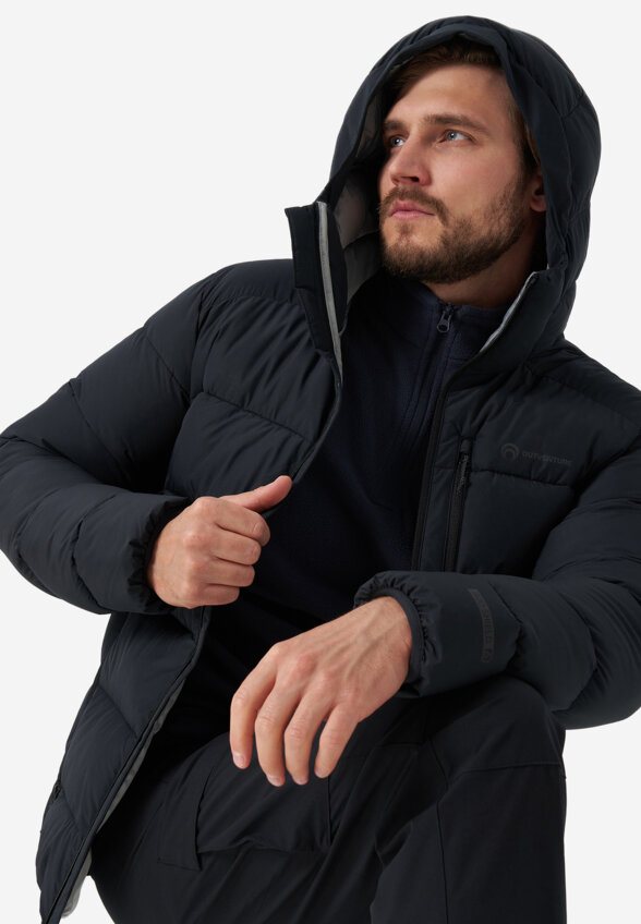 Пуховик мужской Outventure, Черный