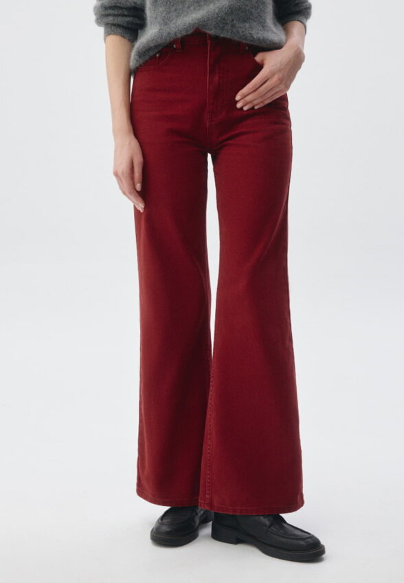 Джинсы WIDE LEG