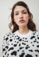 Вязаный джемпер с принтом из линейки SELA Young3  - превью