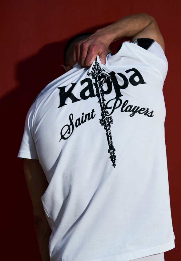 Футболка Kappa x OBLADAET, Белый