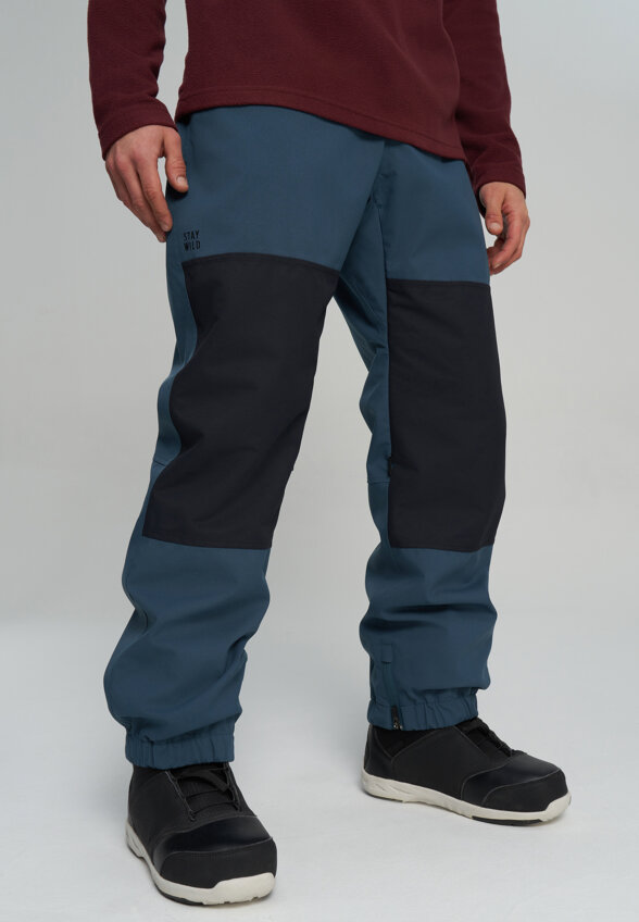 Брюки сноубордические мужские Airblaster Elastic Boss, Зеленый