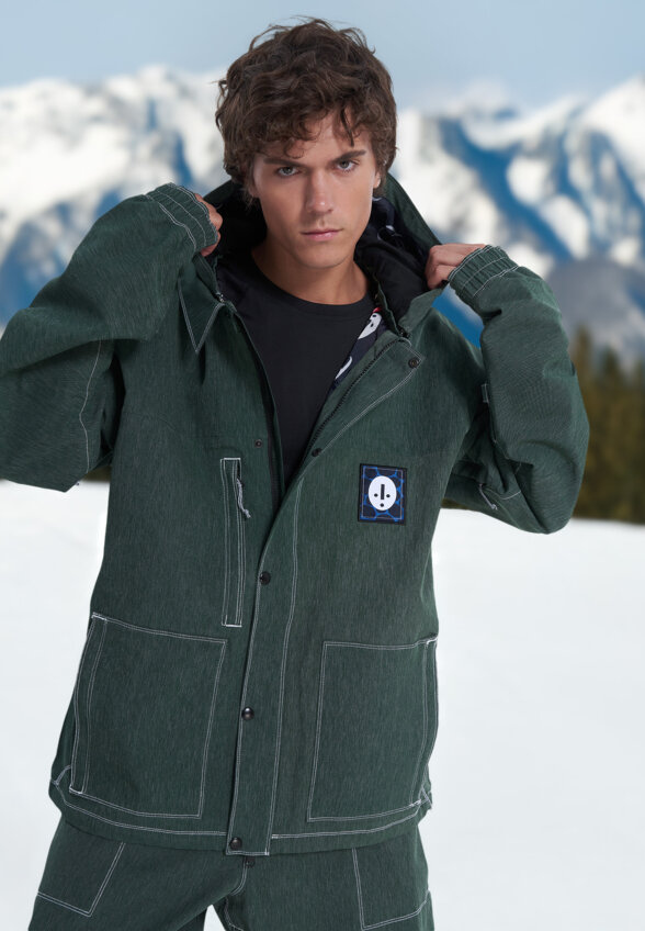 Куртка сноубордическая мужская 686 Dojo, Зеленый