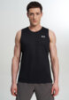 Майка мужская Under Armour Tech, Черный5  - превью
