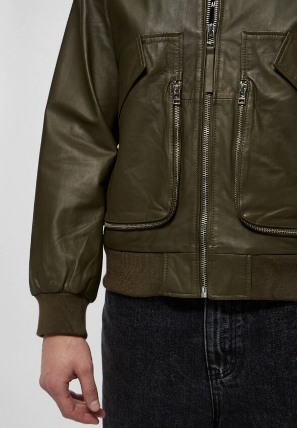 Куртка кожаная Ice Play