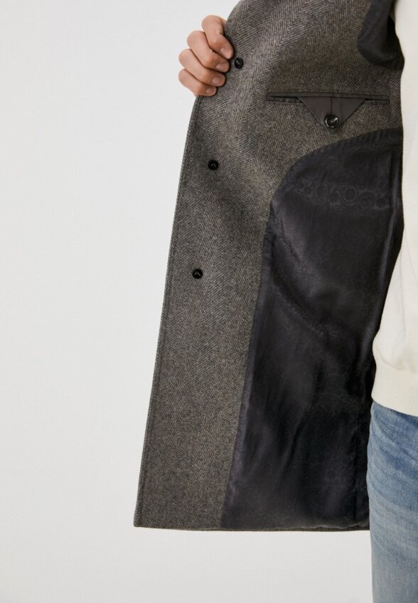 Пальто однобортное Dtmd