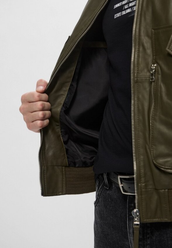 Куртка кожаная Ice Play