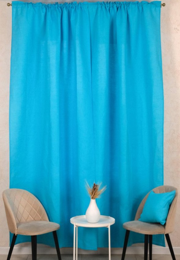 Штора Лён Наш от Василисы