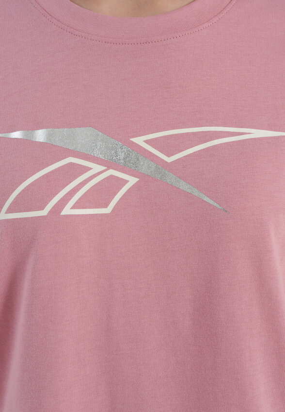 Футболка женская Reebok Brielle Crew, Бежевый