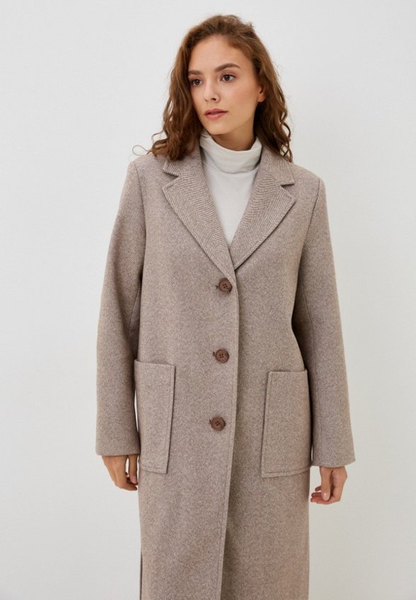 Пальто однобортное Снежная Королева