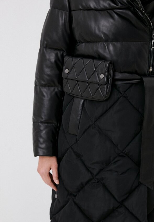 Куртка кожаная Снежная Королева