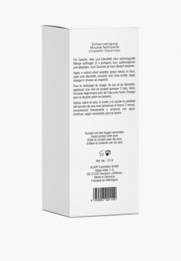 Пенка для умывания Klapp