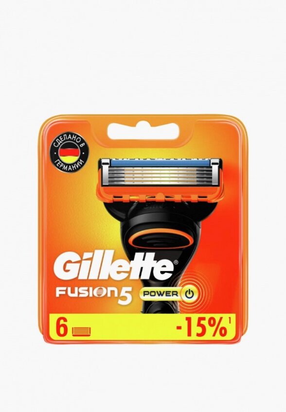 Сменные кассеты для бритья Gillette