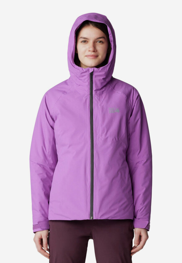 Куртка утепленная женская Mountain Hardwear Stretch Ozonic, Фиолетовый