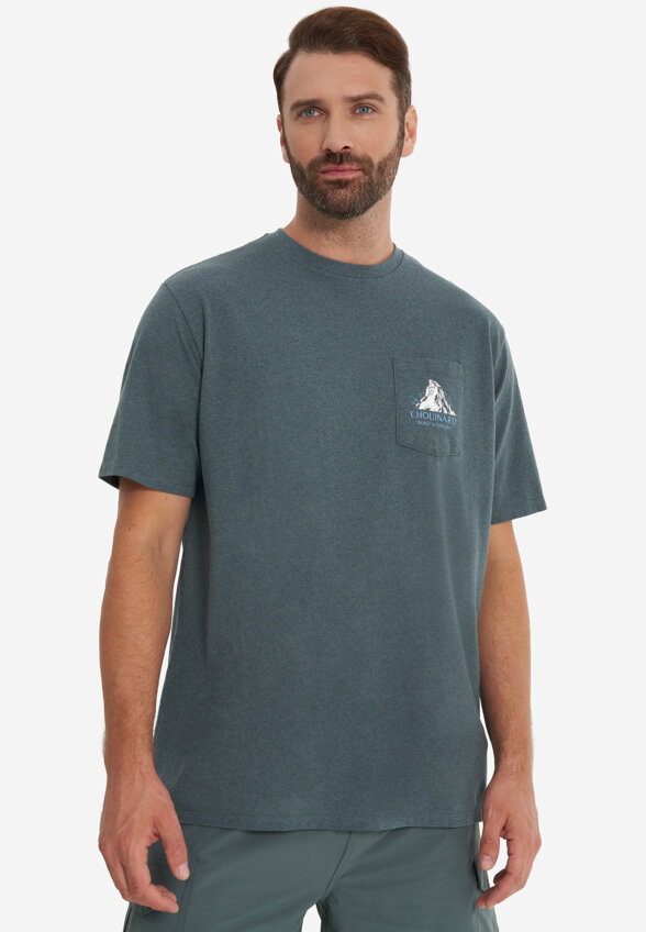 Футболка мужская Patagonia Chouinard Crest, Зеленый