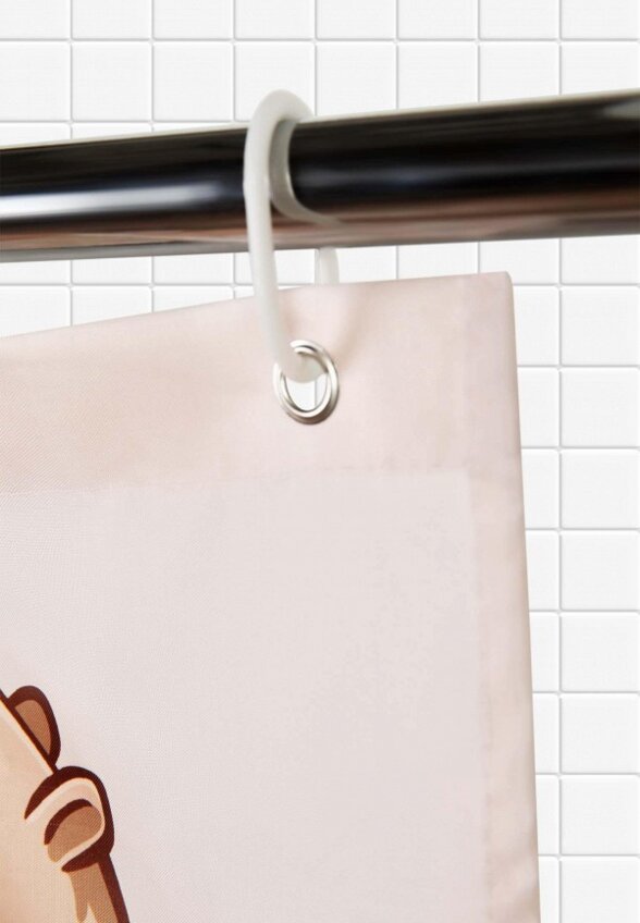 Штора для ванной Crazy Getup