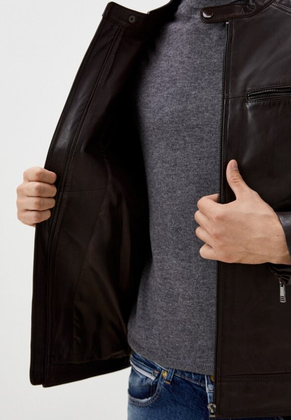 Куртка кожаная Jorg Weber