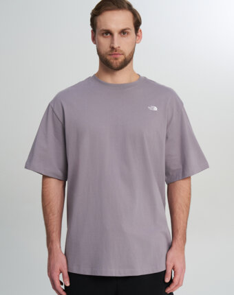 Футболка мужская оверсайз The North Face Essential, Серый женщинам