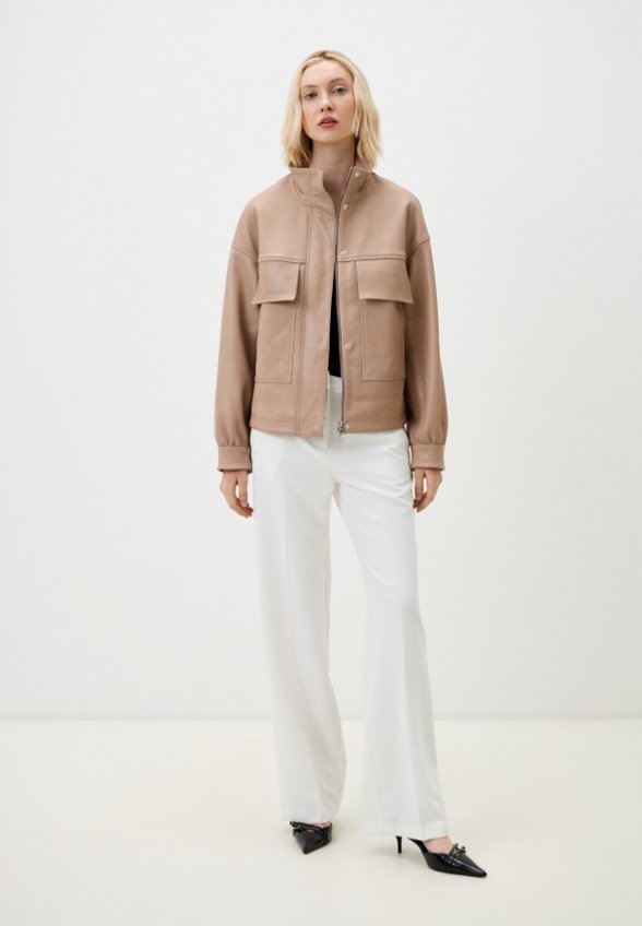 Куртка кожаная Grafinia