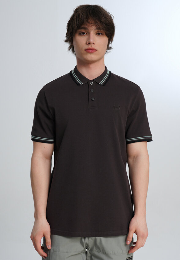 Поло мужское Sergio Tacchini Marco, Серый