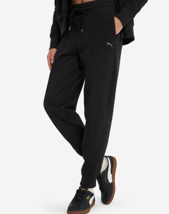 Брюки флисовые женские PUMA Comfort, Черный женщинам