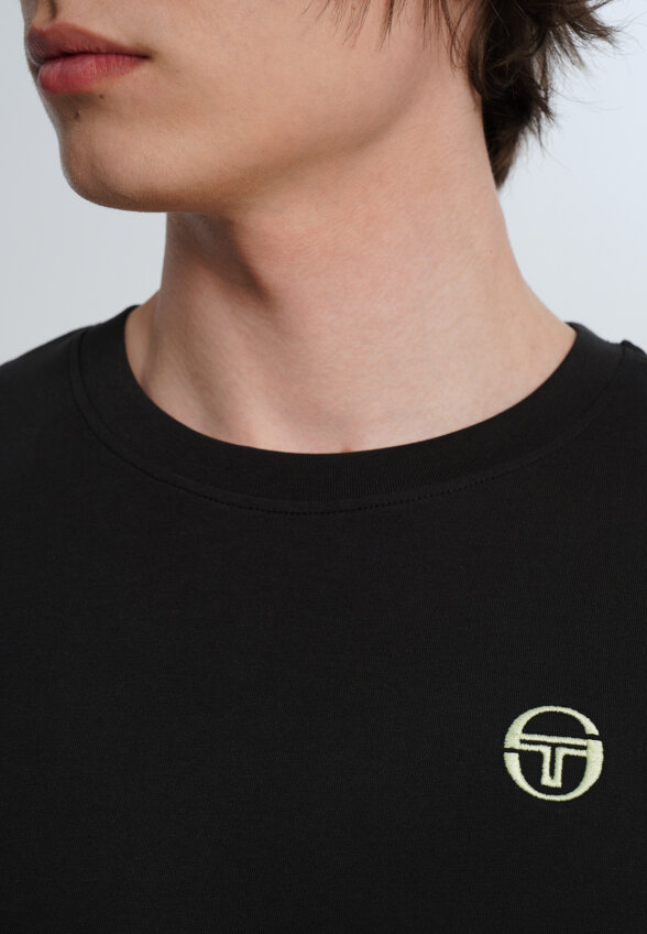 Футболка мужская Sergio Tacchini Chiaro, Черный