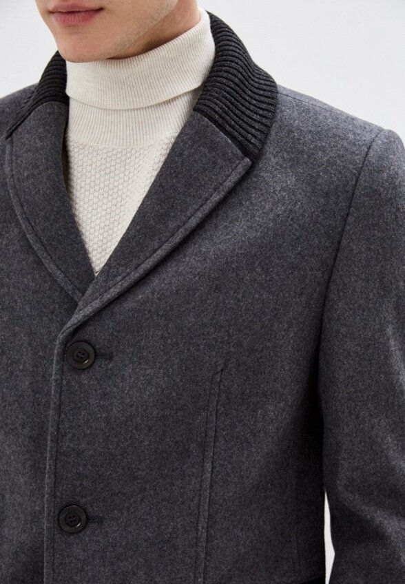 Пальто однобортное Bazioni
