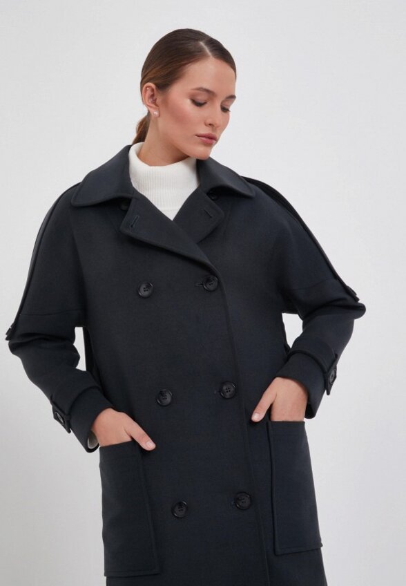 Пальто двубортное ReaLegenda