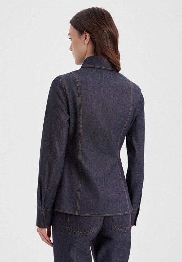 Рубашка джинсовая Olesa Chugunova