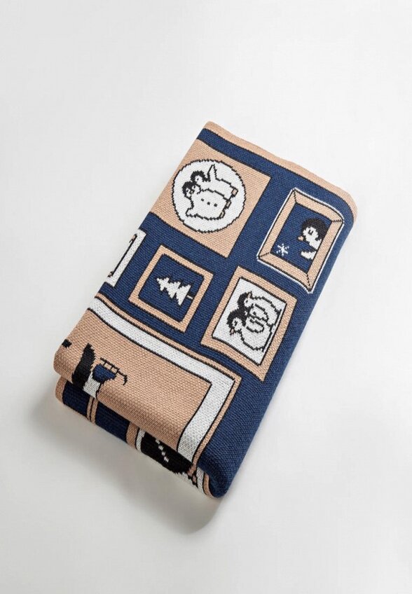 Плед Снег Идёт