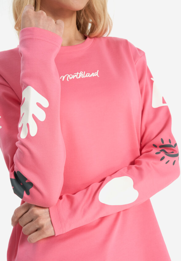 Лонгслив женский Northland, Розовый