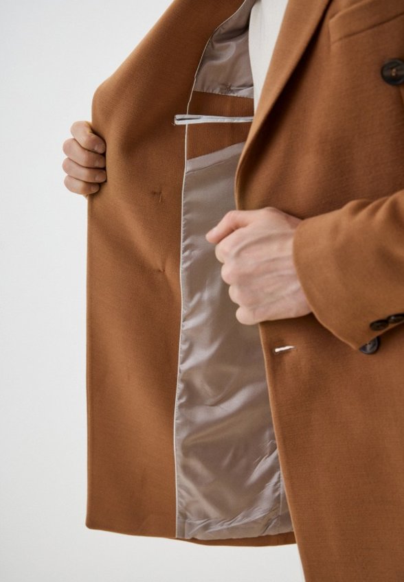 Пальто двубортное Salvatore Brunacci