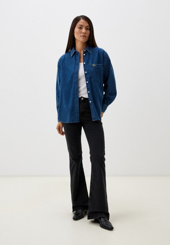 Рубашка джинсовая Lacoste