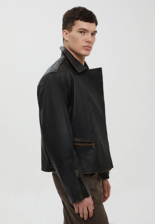 Куртка кожаная Finn Flare