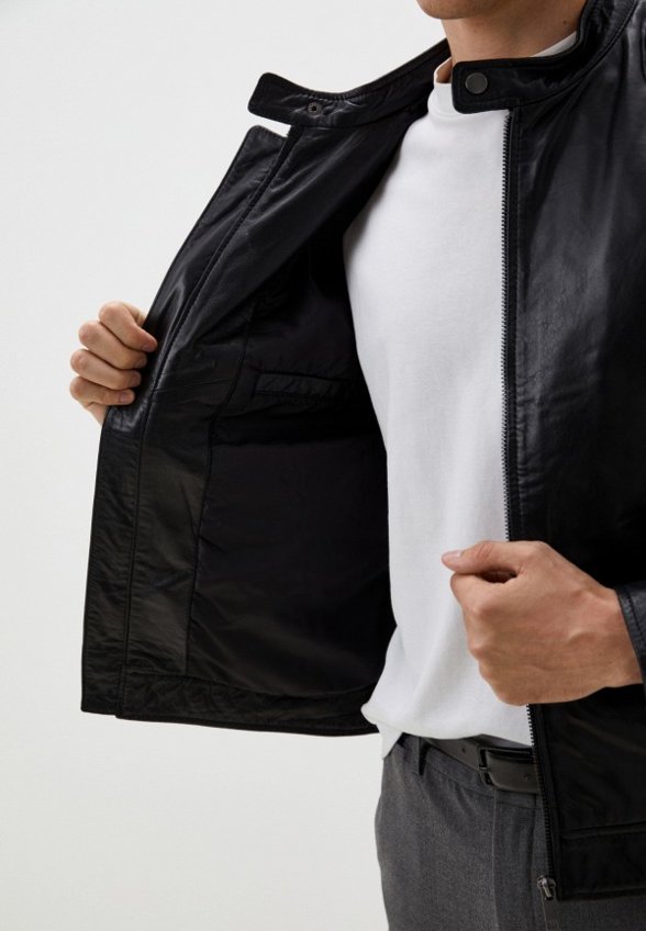 Куртка кожаная Jorg Weber