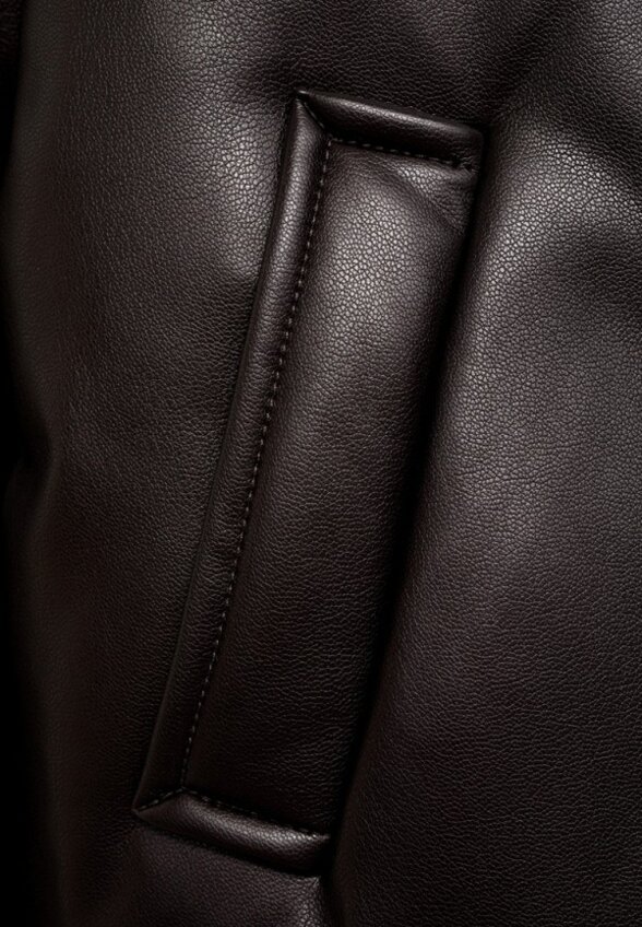 Куртка кожаная Mango