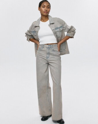 Винтажные джинсы WIDE LEG женщинам
