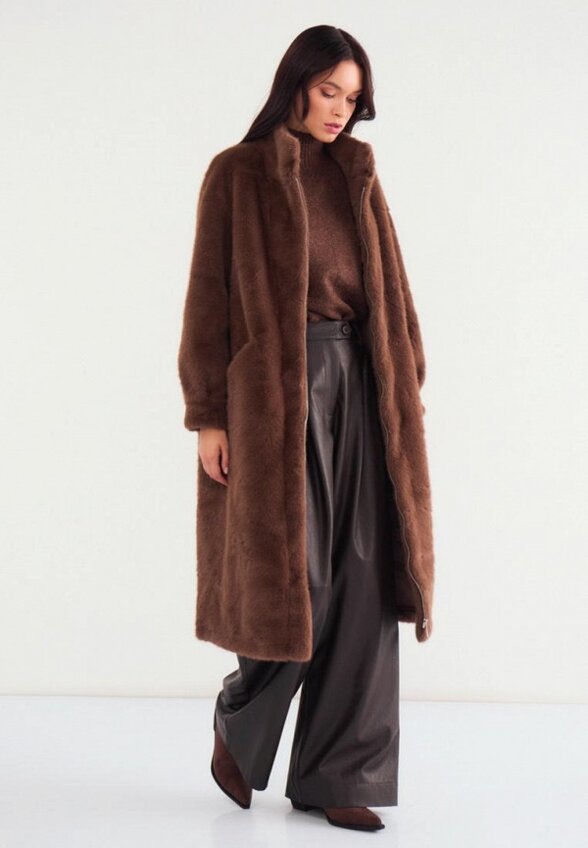 Пальто меховое Vittoria Vicci