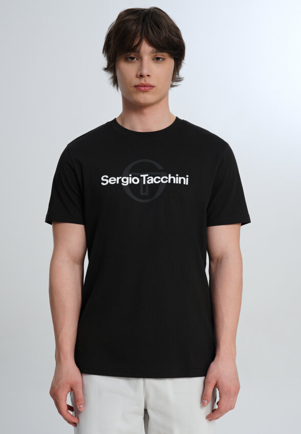 Футболка мужская Sergio Tacchini Essenziale, Черный