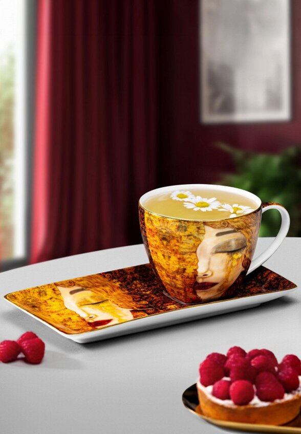 Чашка с блюдцем Elan Gallery