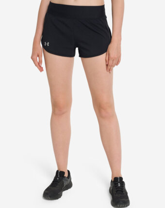 Шорты женские Under Armour Run Speedpocket, Черный женщинам