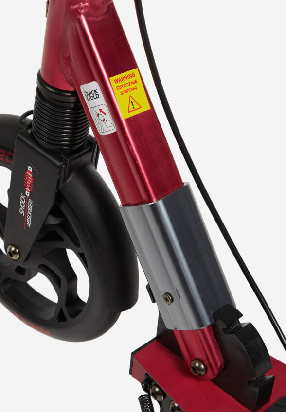 Самокат Roces, 200 мм, Красный