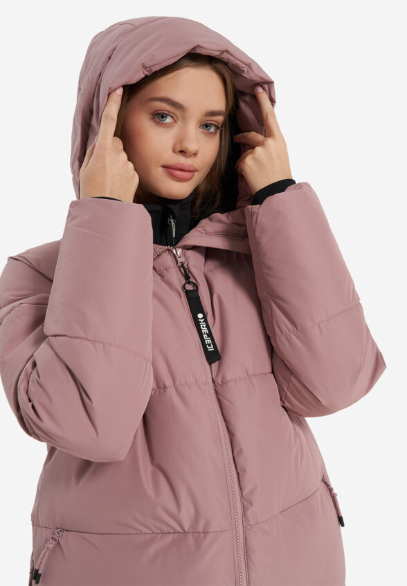 Пальто утепленное женское IcePeak Addia, Розовый