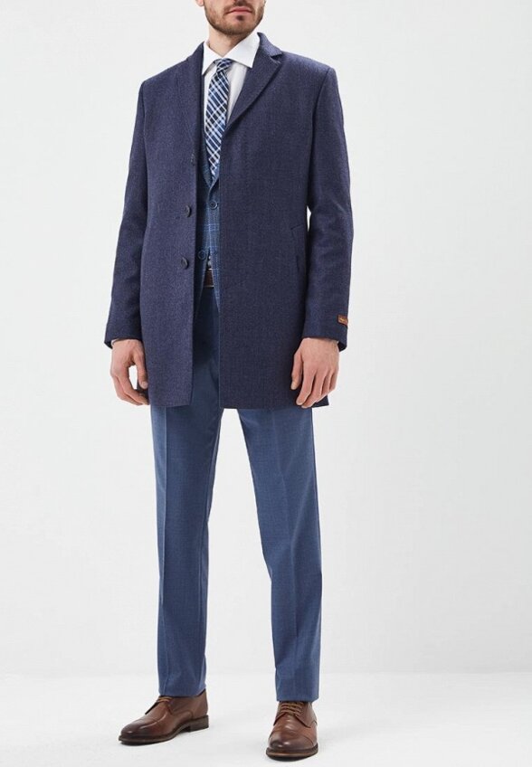 Пальто однобортное Bazioni