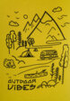 Футболка для мальчиков Outventure, Желтый6  - превью