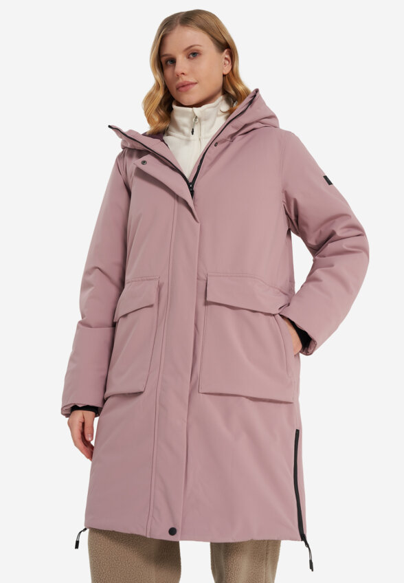 Пальто утепленное женское IcePeak Adais, Розовый