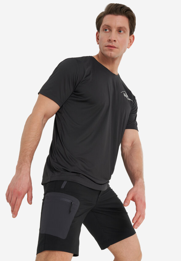 Шорты мужские Jack Wolfskin Active Track, Черный
