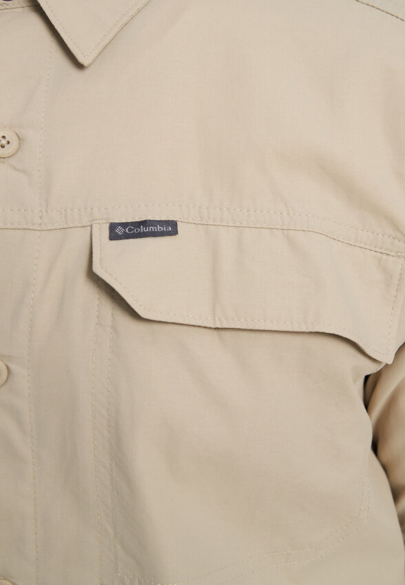 Рубашка с коротким рукавом мужская Columbia Silver Ridge 2.0 Short Sleeve Shirt, Бежевый