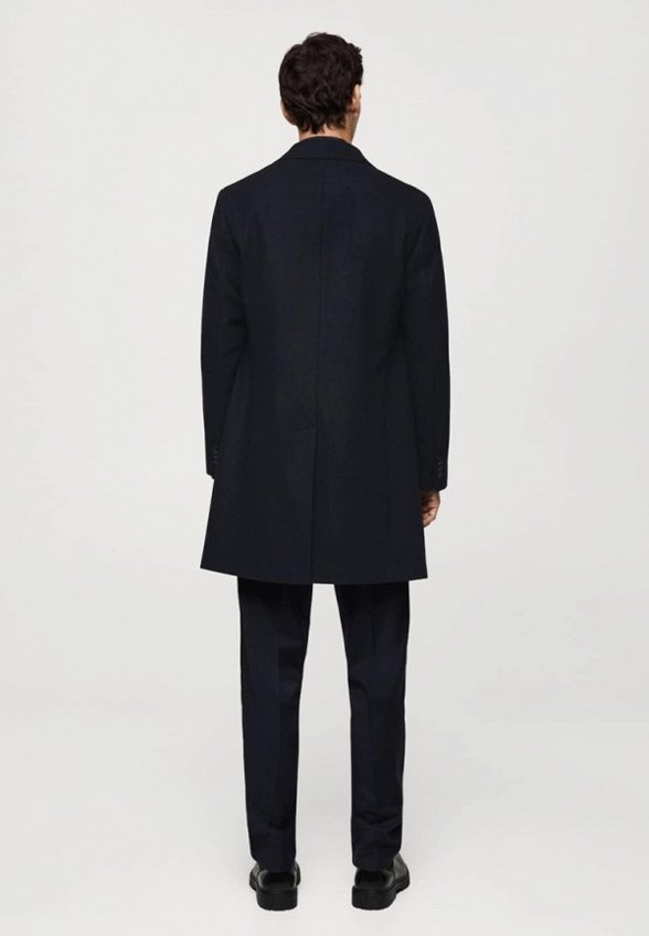 Пальто однобортное Mango Man