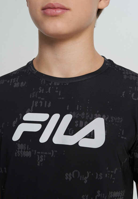 Футболка для мальчиков FILA, Черный