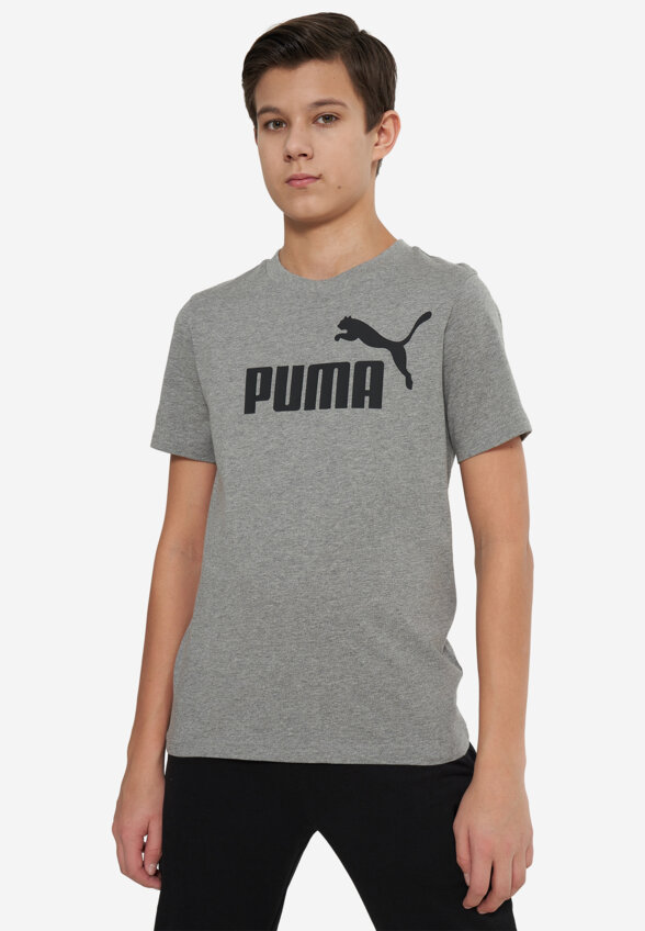 Футболка для мальчиков PUMA No. 1 Logo, Серый